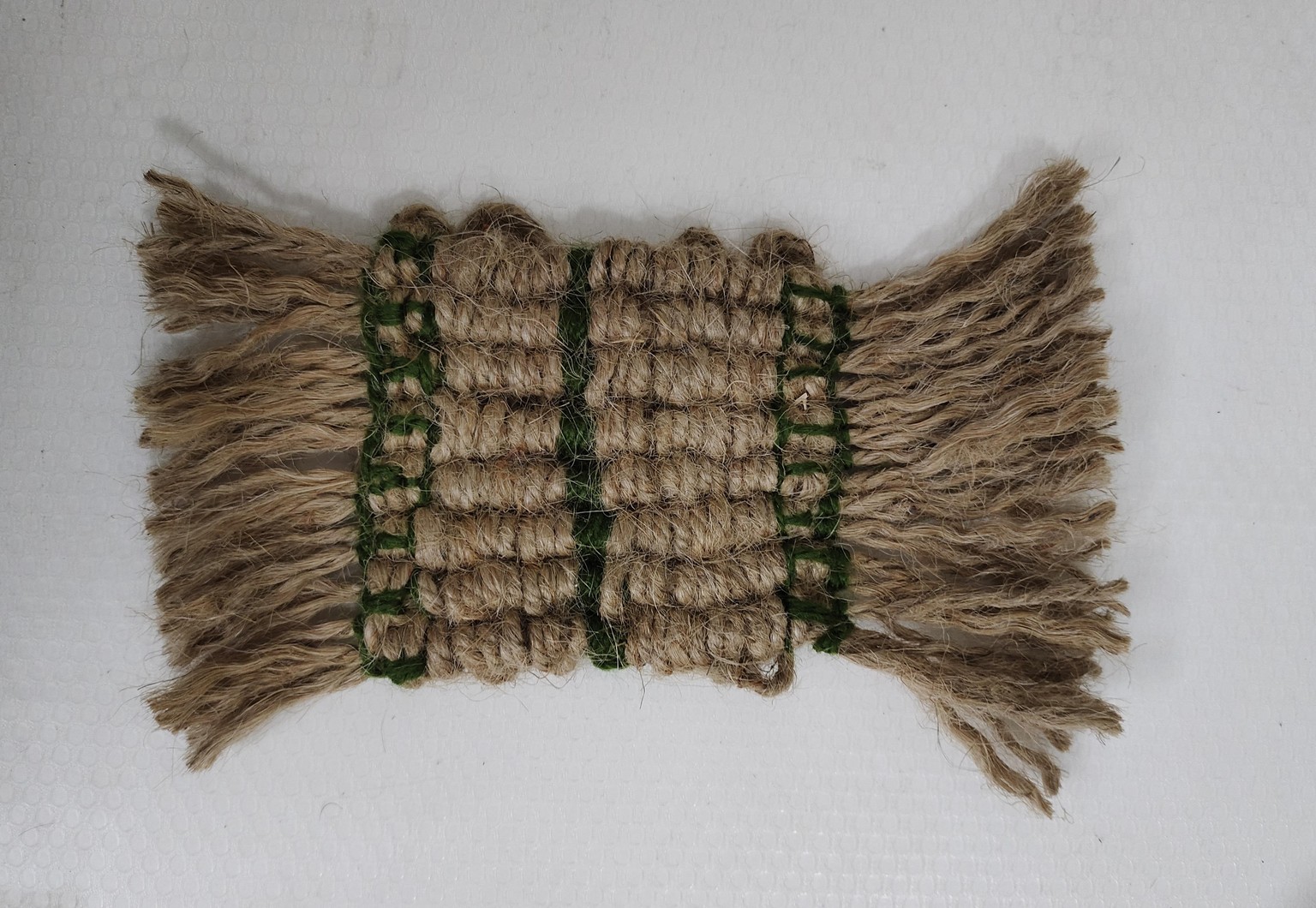 Square Macramé Coaster - image 2 - student project