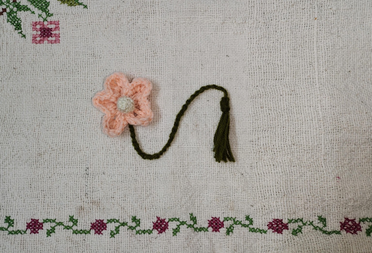 Flower Bookmark - image 2 - student project