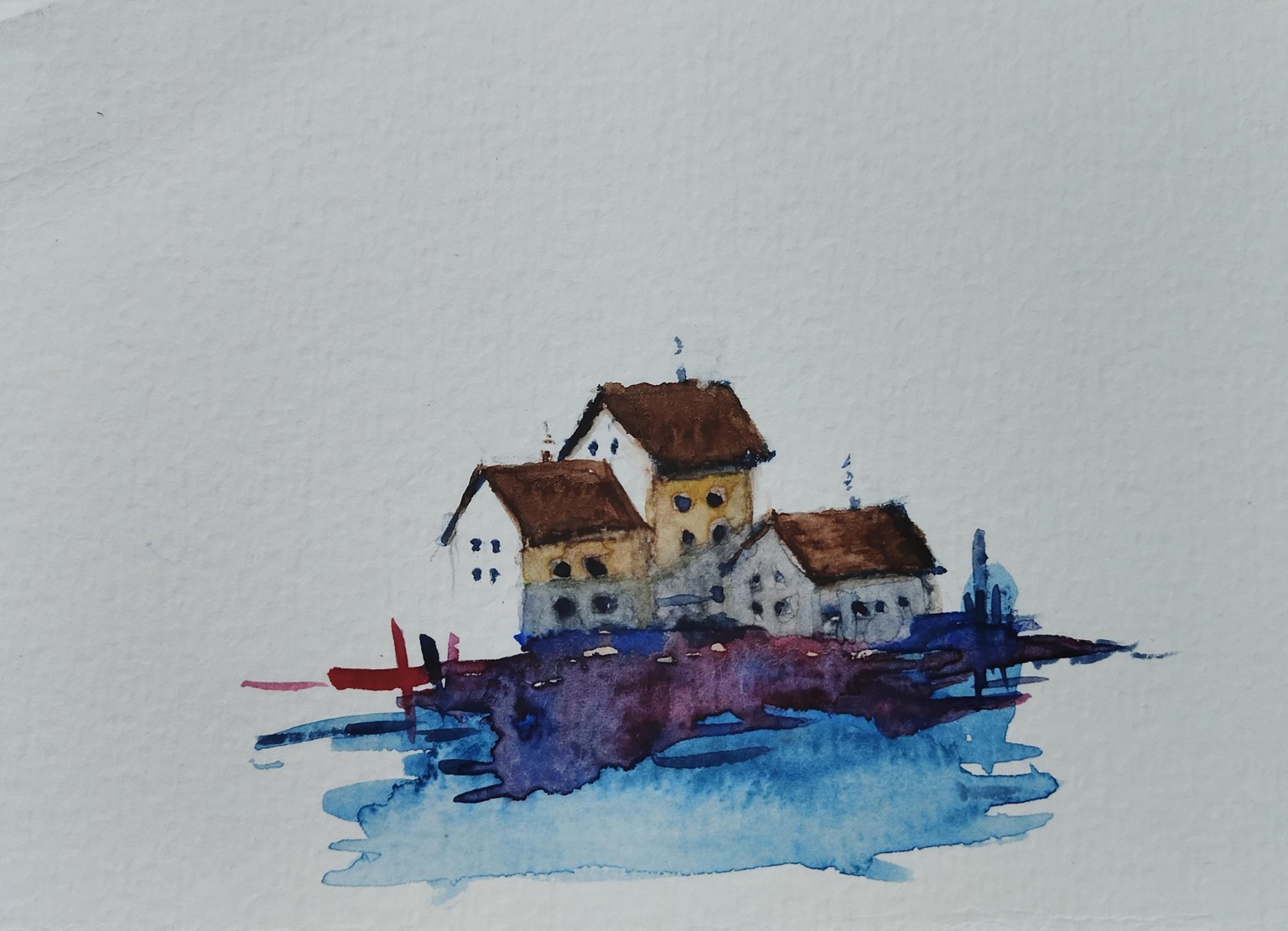 Loose water color exercise - image 2 - student project