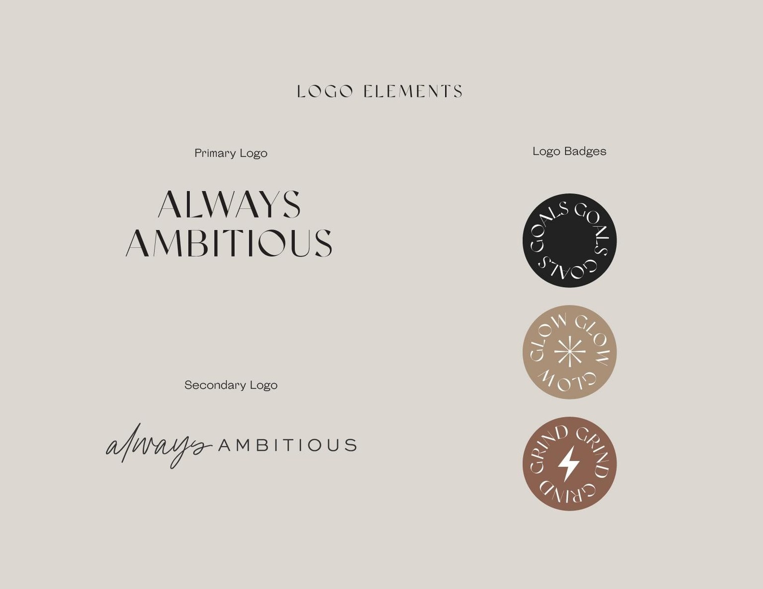 Brand Bible for Always Ambitious - image 2 - student project
