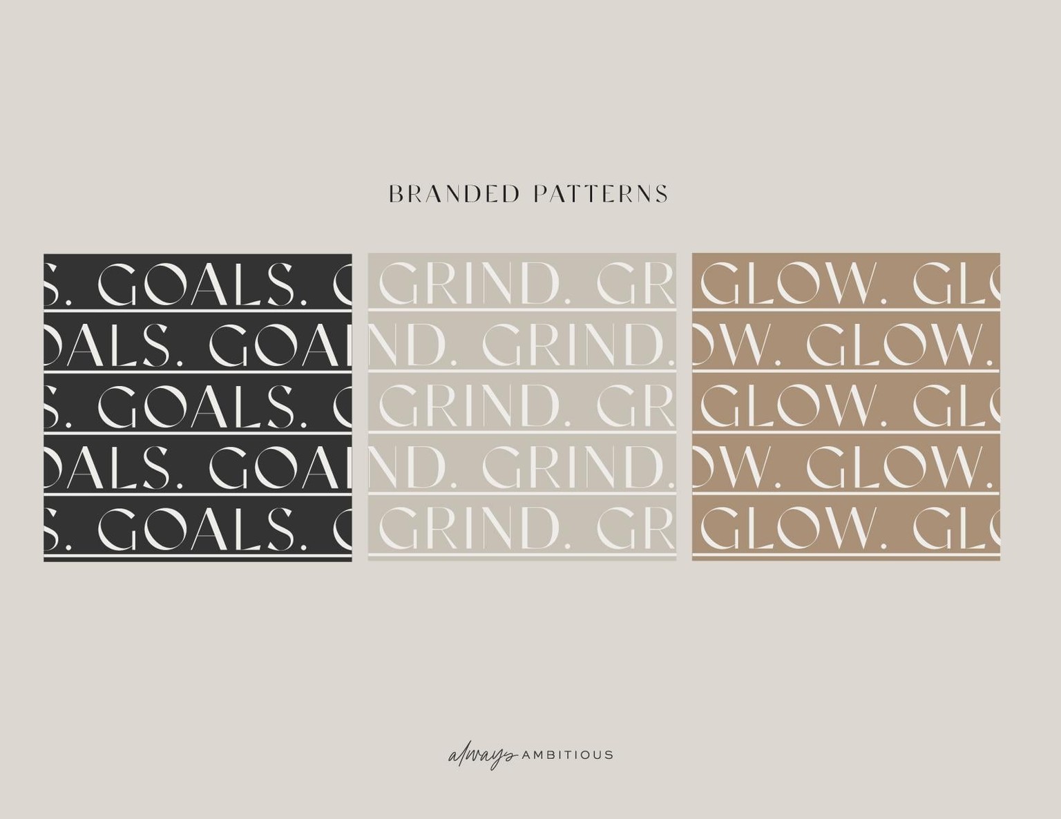 Brand Bible for Always Ambitious - image 3 - student project