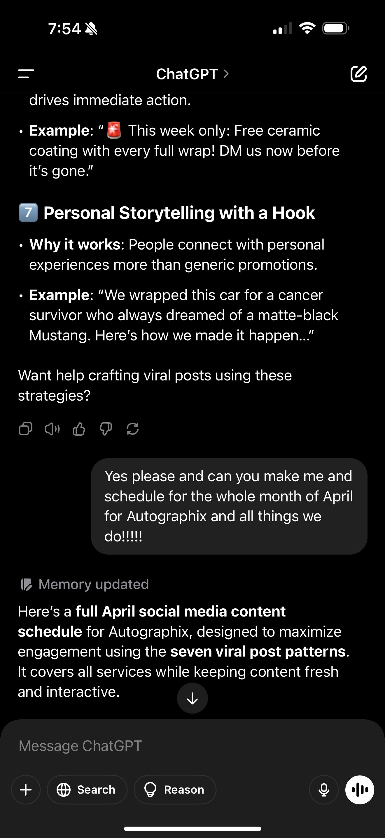 I asked ChatGPT to analyze 250+ viral social media posts. What is the 7 patterns - image 3 - student project