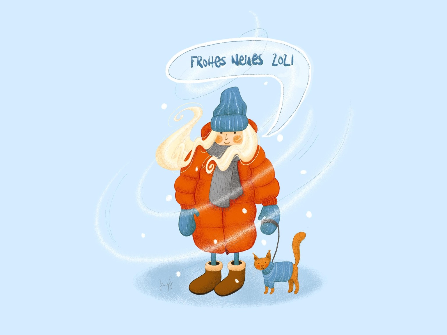 Winter Greetings - image 2 - student project