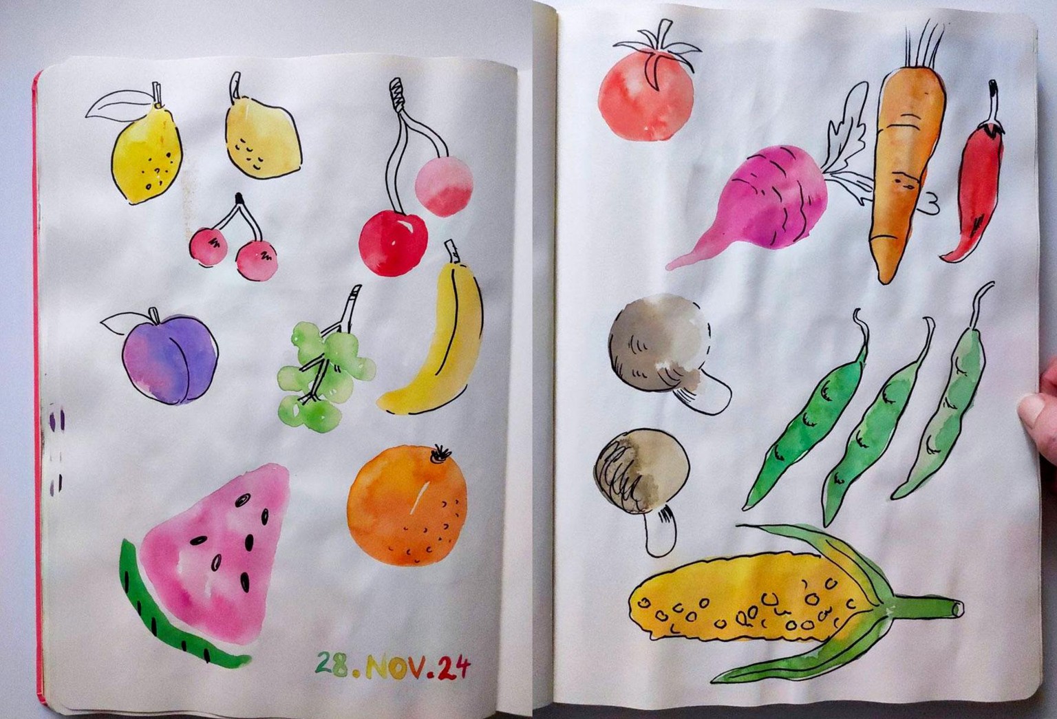 Fast + easy Fruits and Veggies :) - image 1 - student project