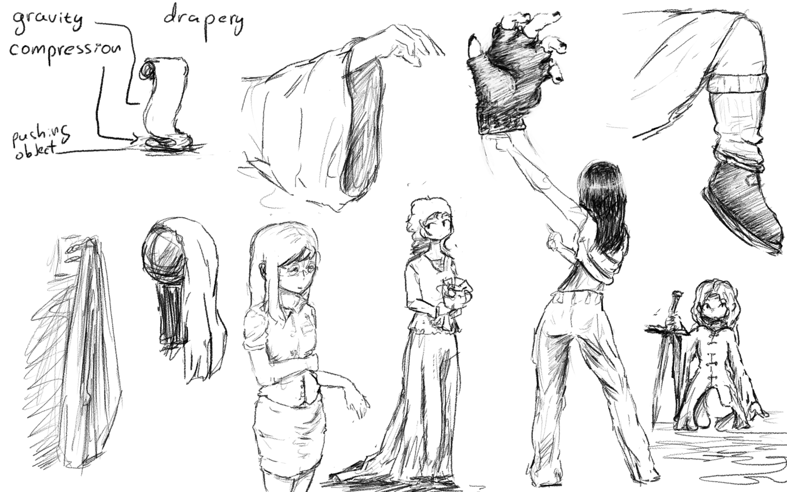 Drapery class study - image 1 - student project