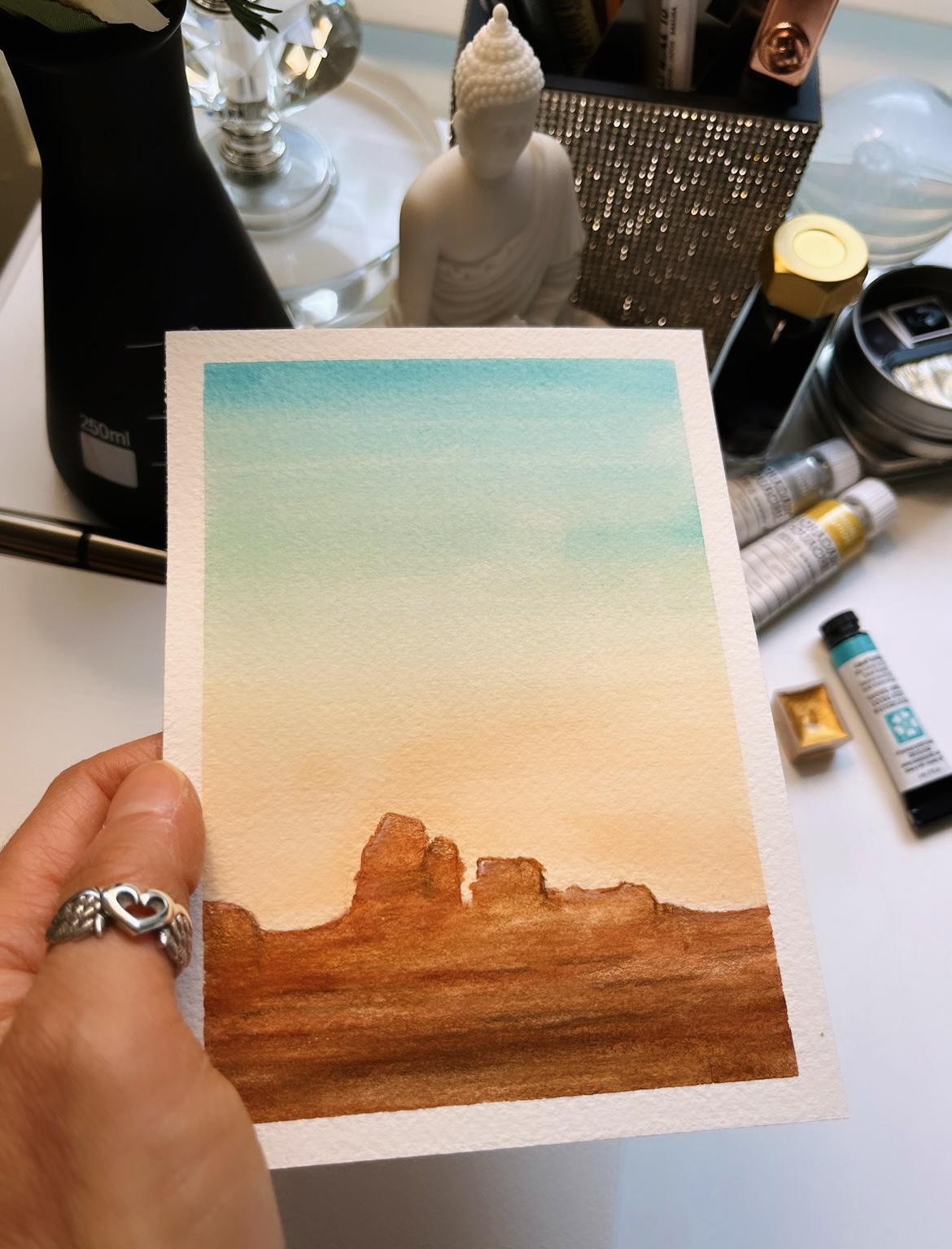 Sedona Sunset - image 2 - student project