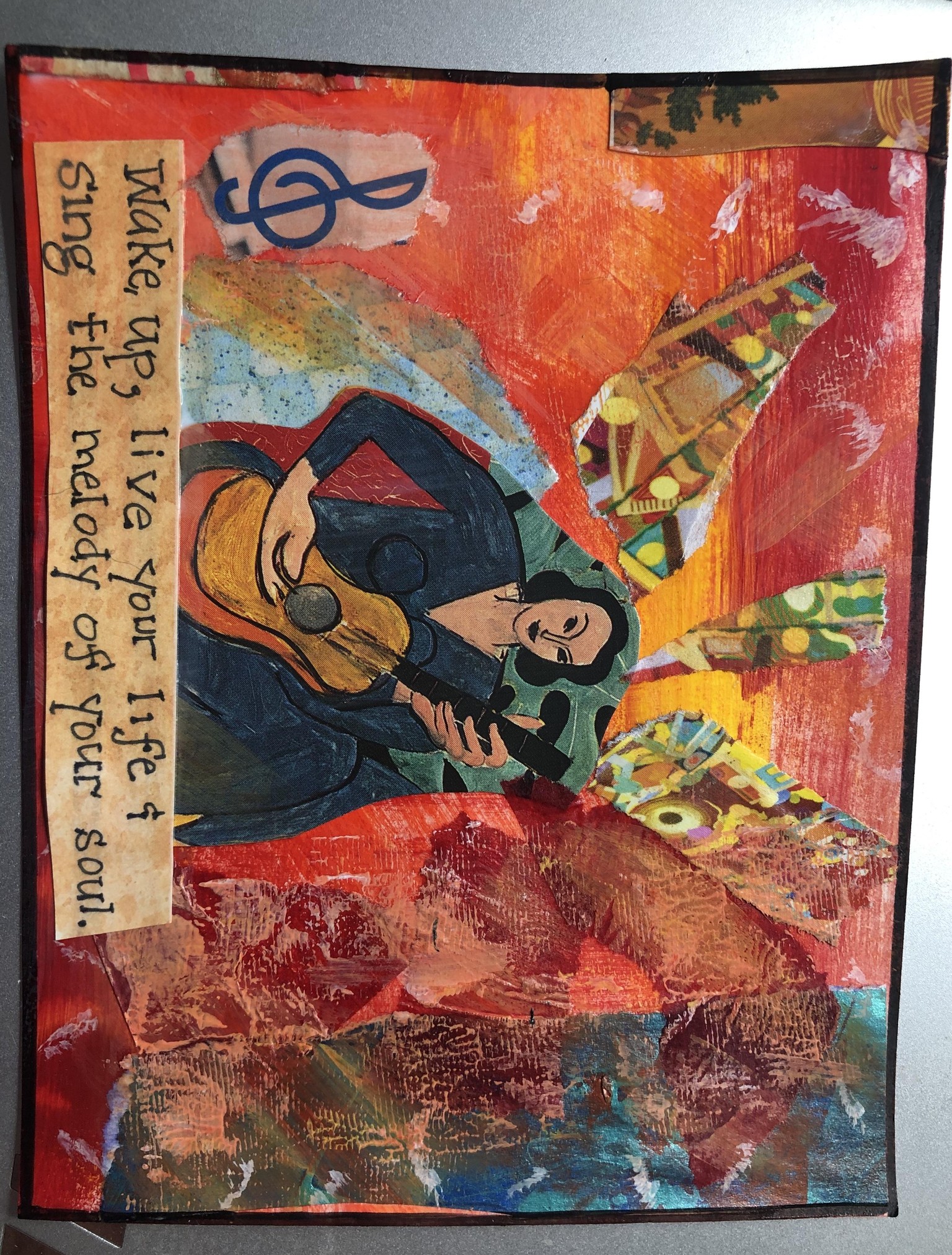 mixed media postcards - image 3 - student project
