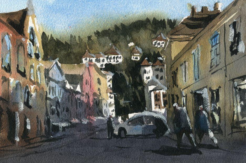 I painted these Scandinavian and Nordic scenes in an hour each! - image 19 - student project