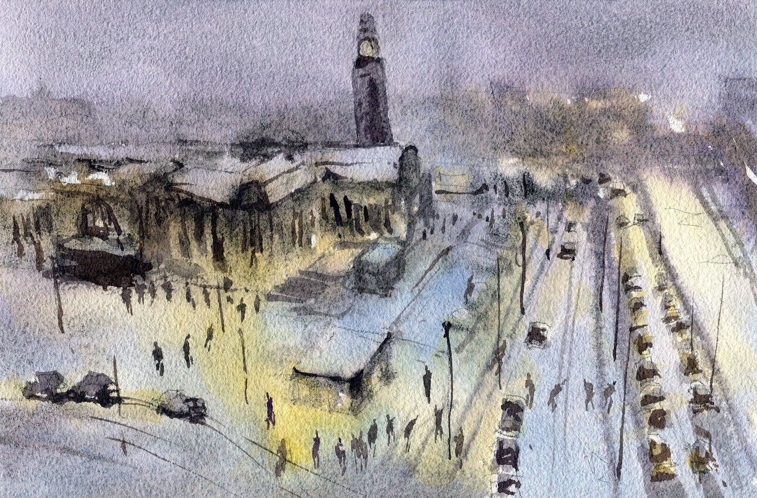 How I painted these European landscapes in an hour each! - image 28 - student project