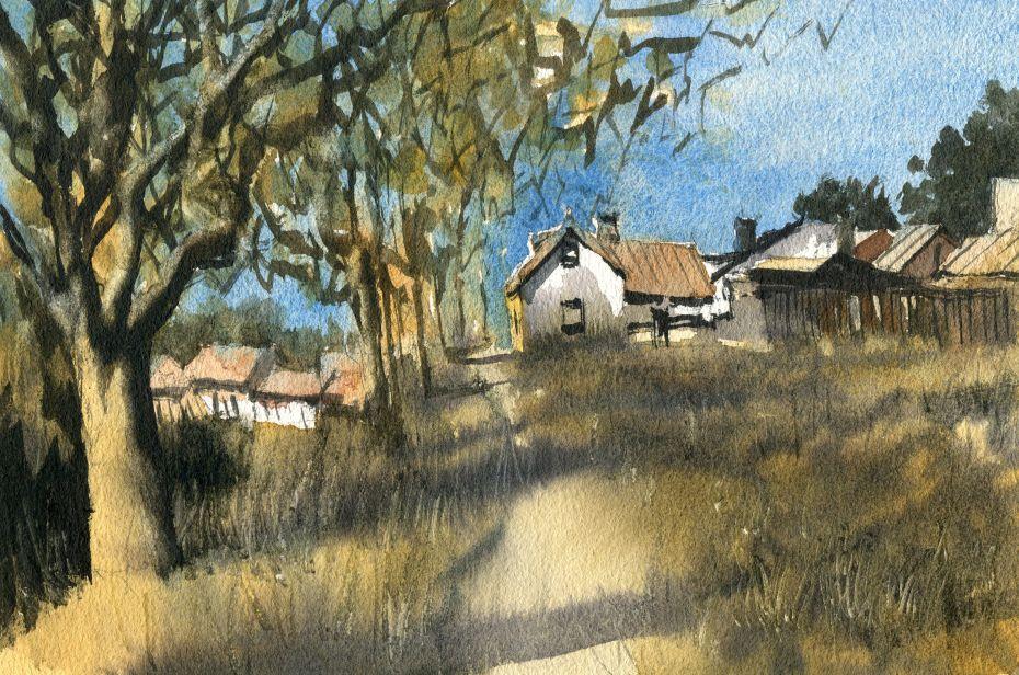 I painted these Scandinavian and Nordic scenes in an hour each! - image 20 - student project