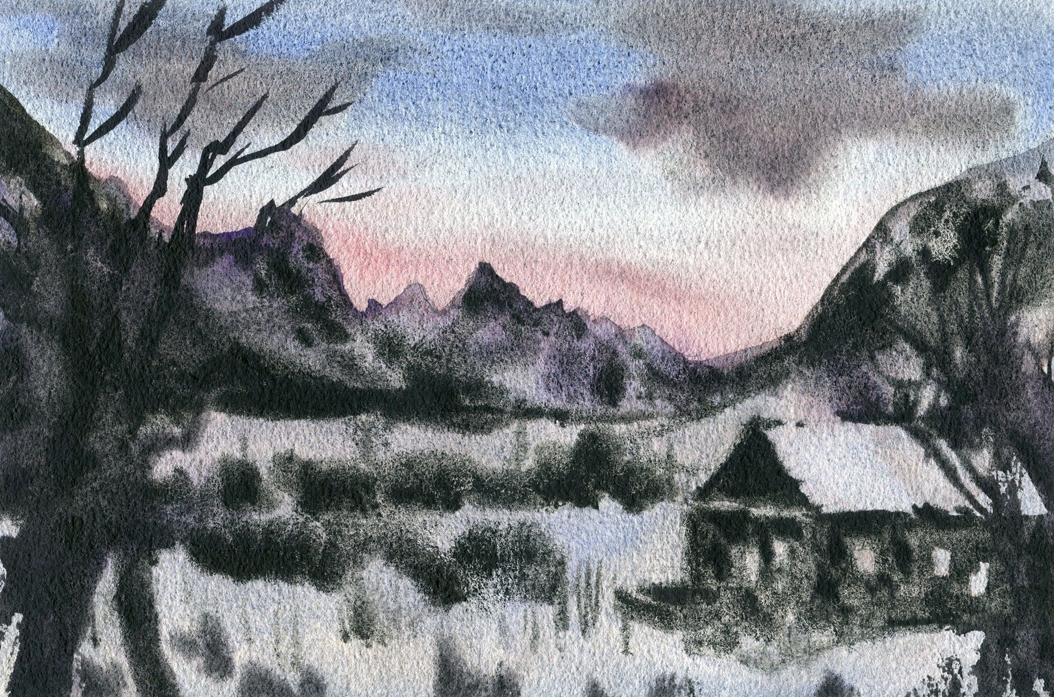 How I painted these European landscapes in an hour each! - image 16 - student project