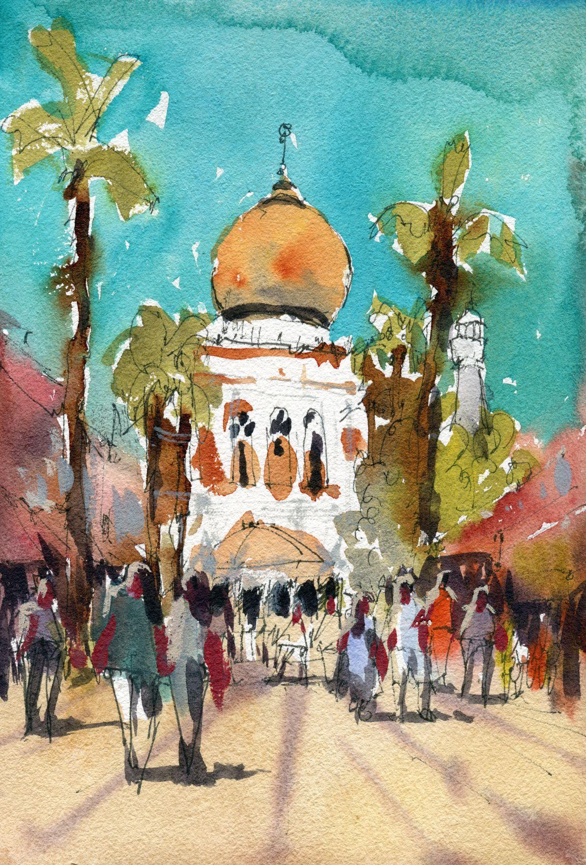 Learning urban sketching? - image 4 - student project