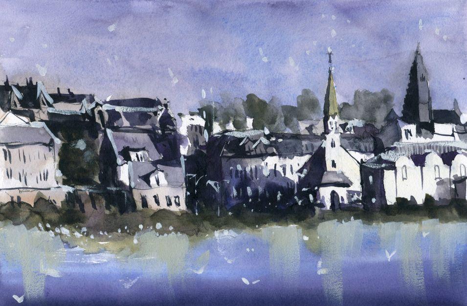 I painted these Scandinavian and Nordic scenes in an hour each! - image 23 - student project