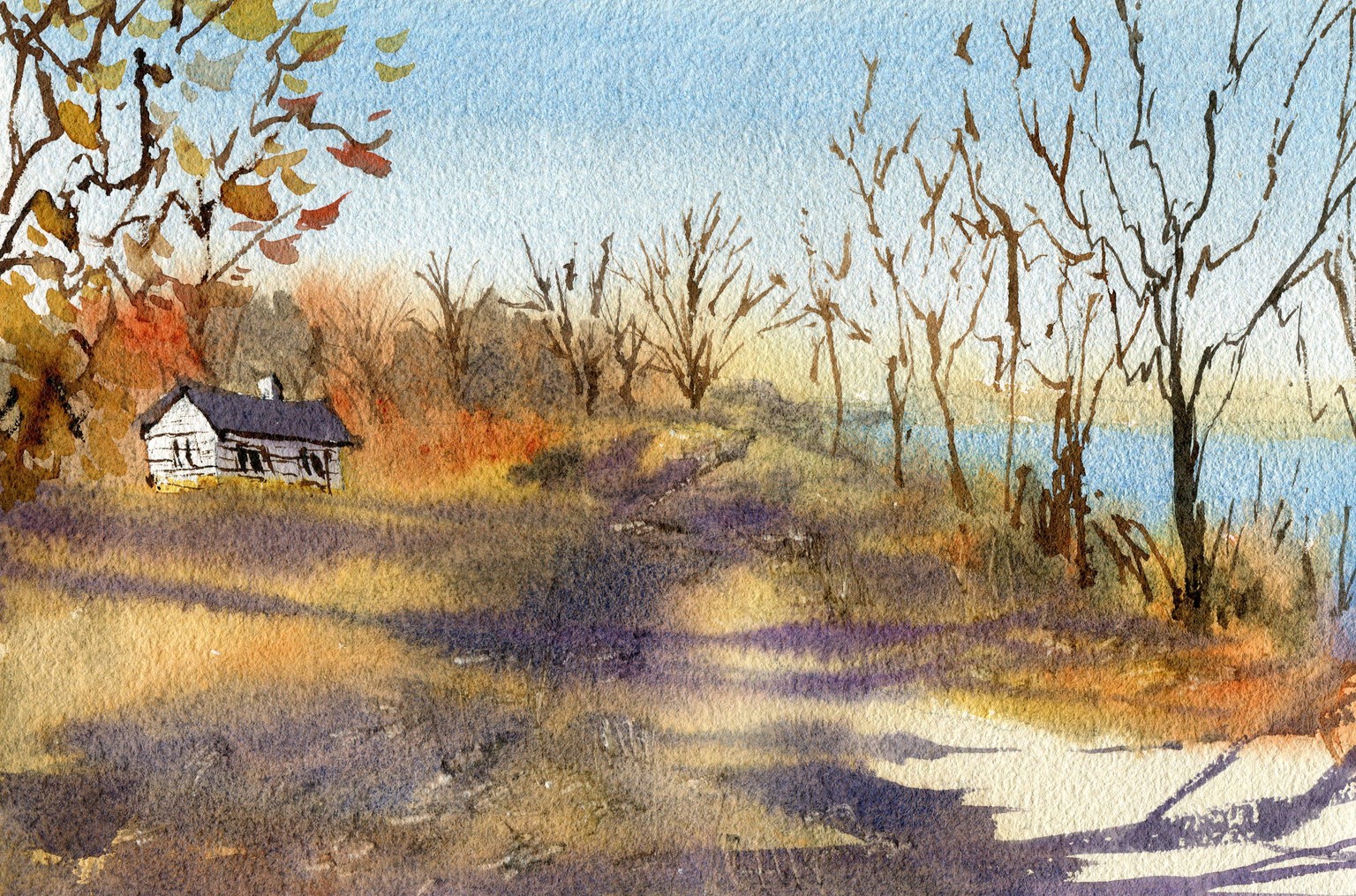 How I painted these European landscapes in an hour each! - image 18 - student project
