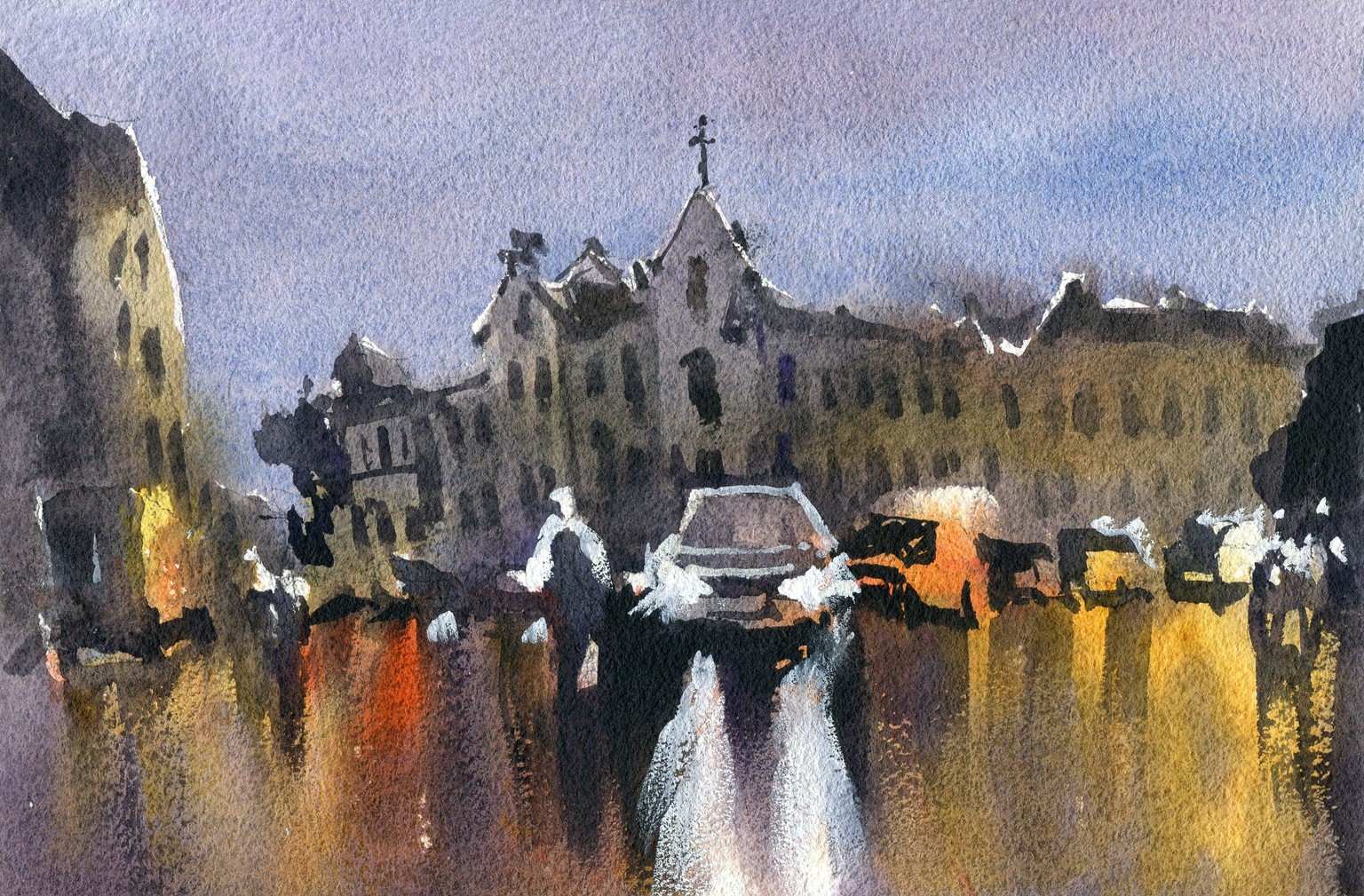 How I painted these European landscapes in an hour each! - image 15 - student project