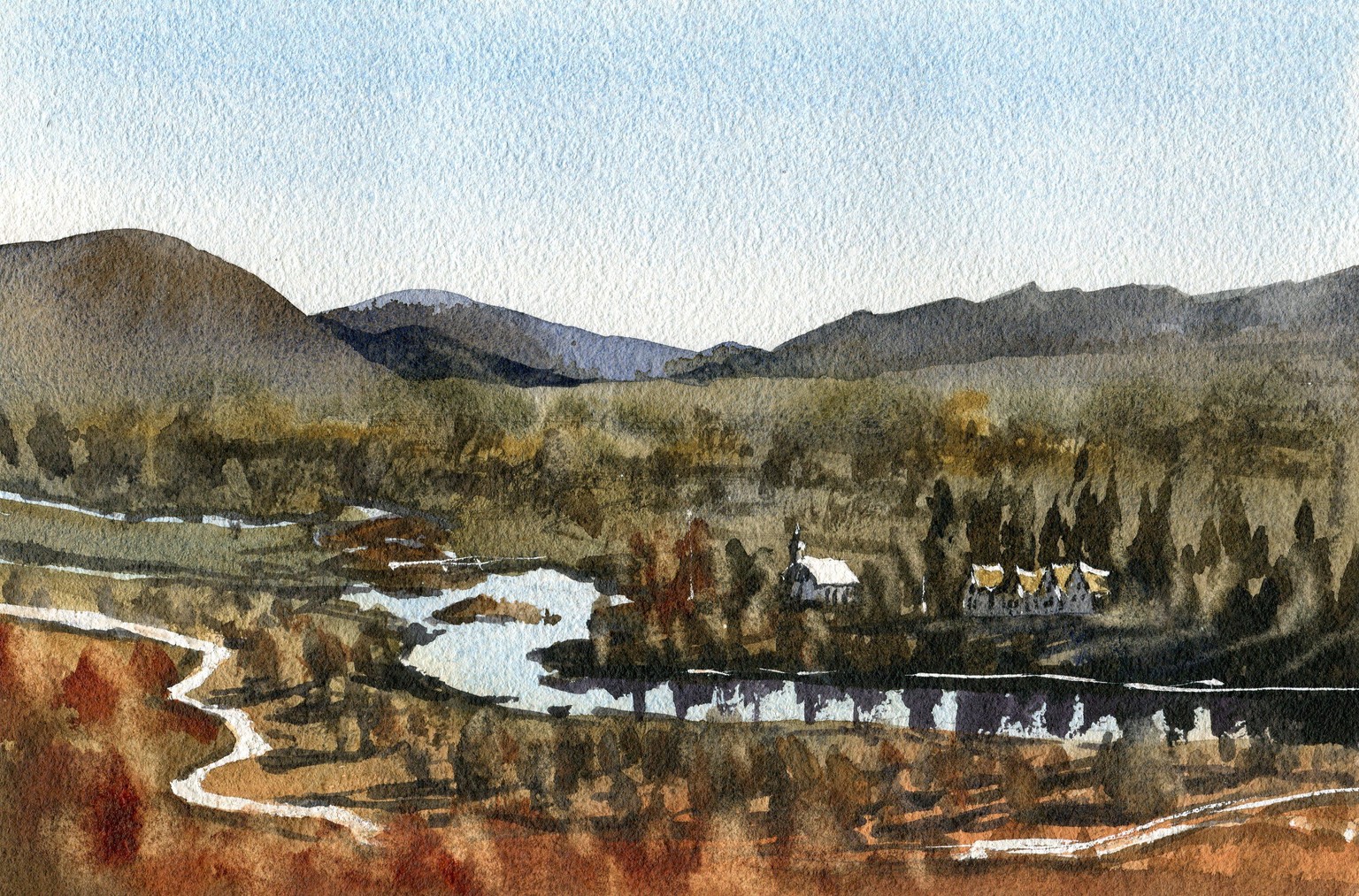 How I painted these European landscapes in an hour each! - image 26 - student project
