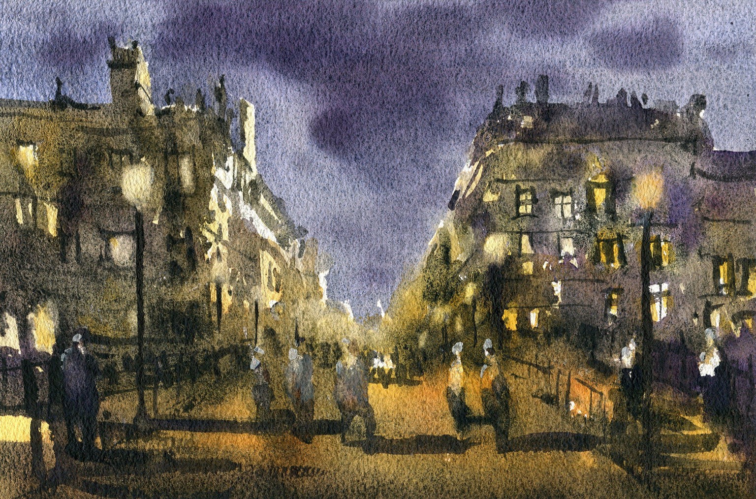 How I painted these European landscapes in an hour each! - image 9 - student project
