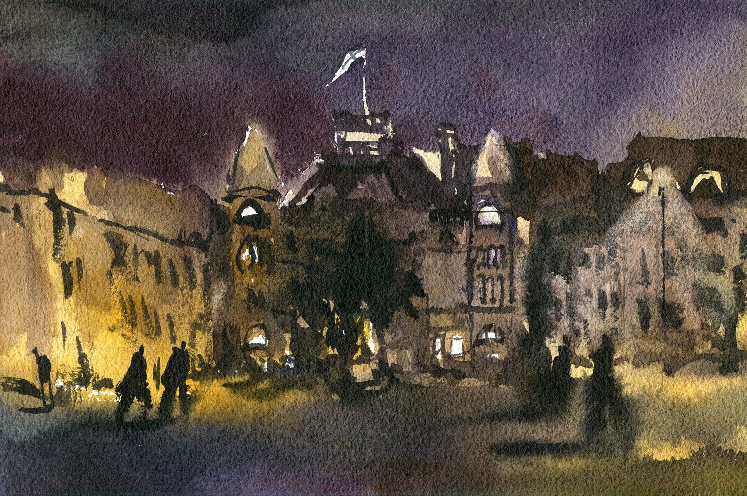 How I painted these European landscapes in an hour each! - image 23 - student project