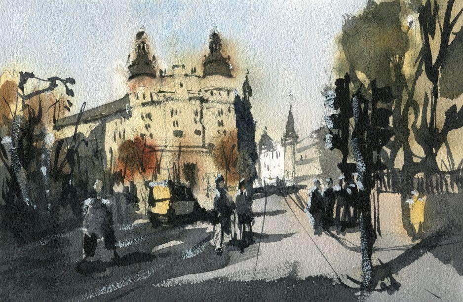 I painted these Scandinavian and Nordic scenes in an hour each! - image 29 - student project