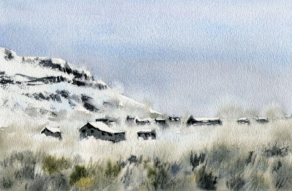 I painted these Scandinavian and Nordic scenes in an hour each! - image 25 - student project