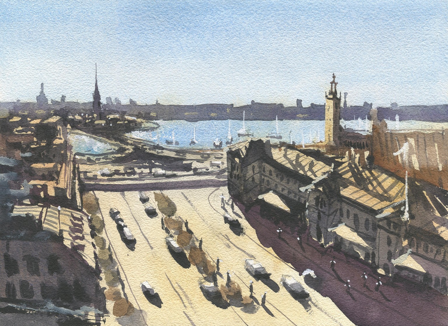 How I painted these European landscapes in an hour each! - image 22 - student project