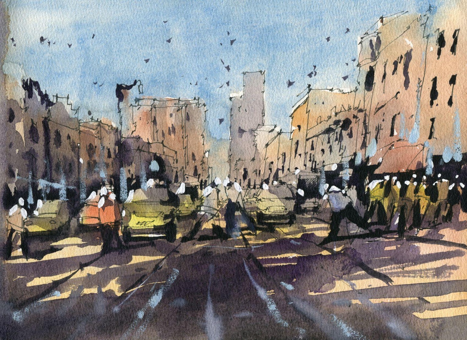 Learning urban sketching? - image 3 - student project