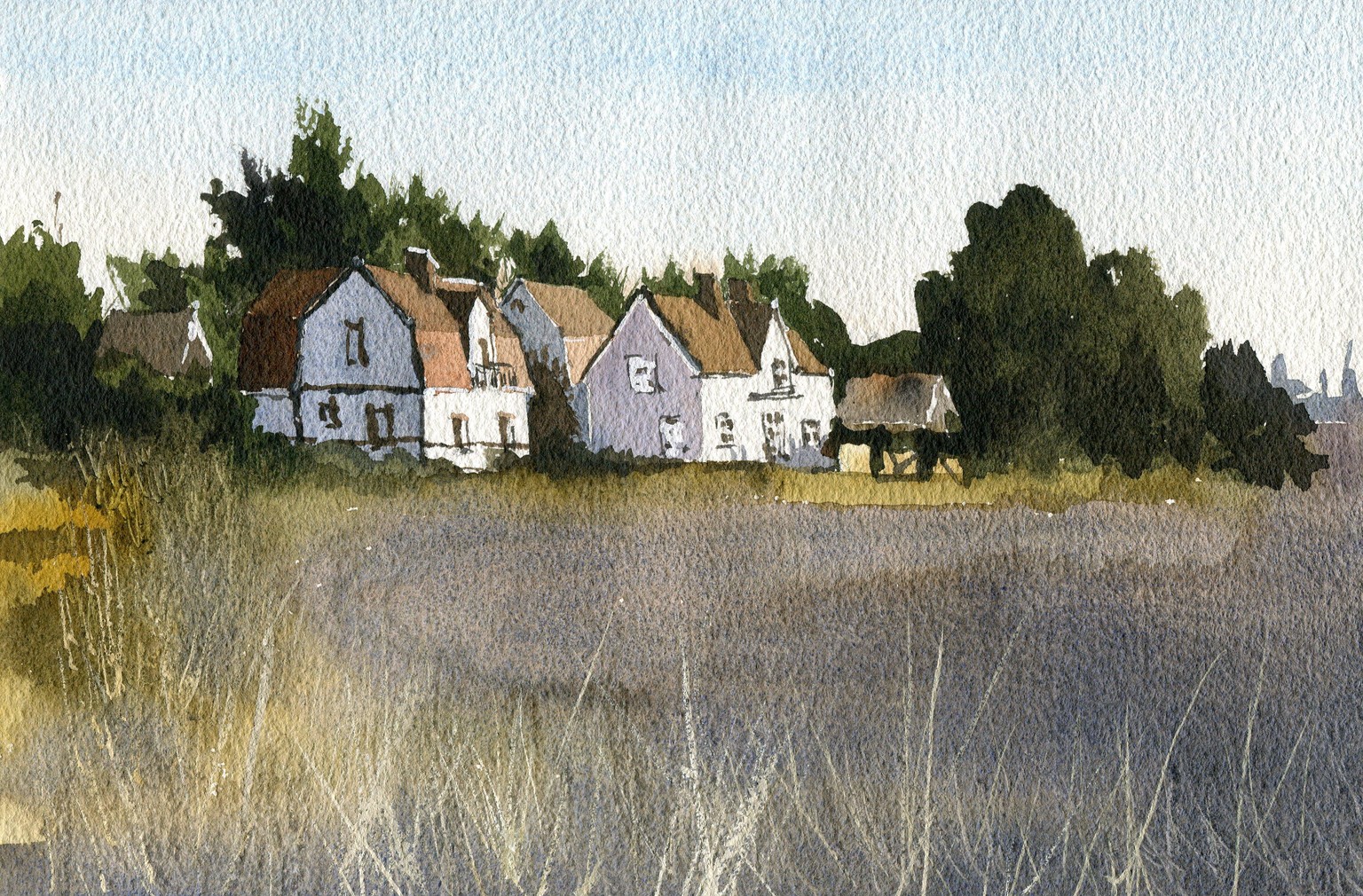 How I painted these European landscapes in an hour each! - image 3 - student project