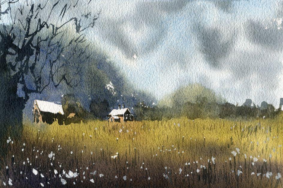 I painted these Scandinavian and Nordic scenes in an hour each! - image 7 - student project
