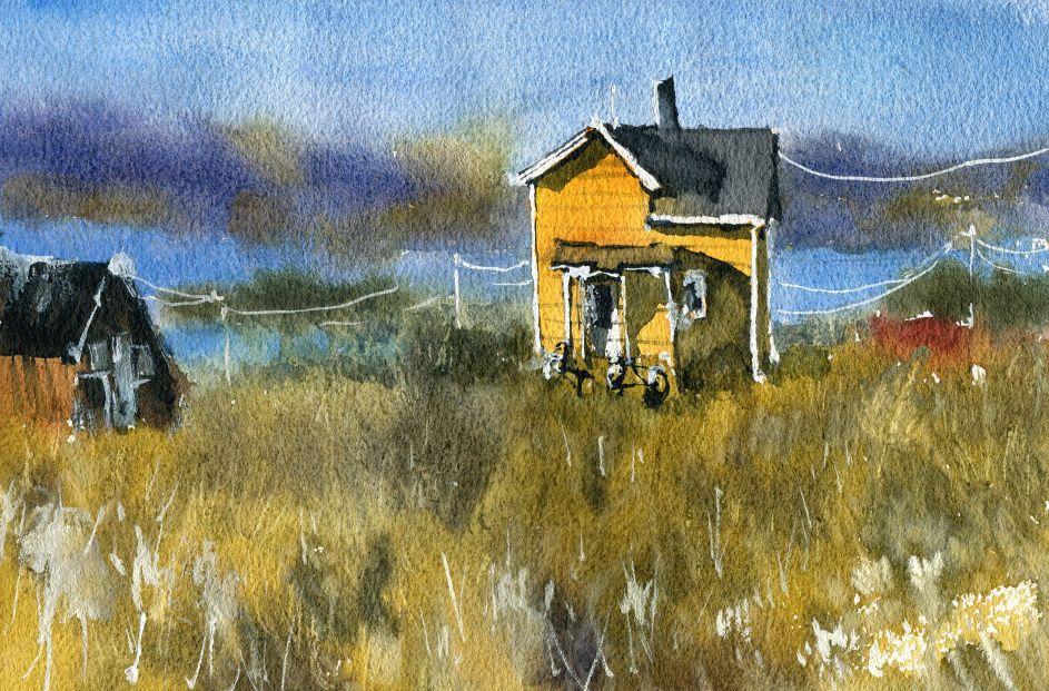 I painted these Scandinavian and Nordic scenes in an hour each! - image 6 - student project