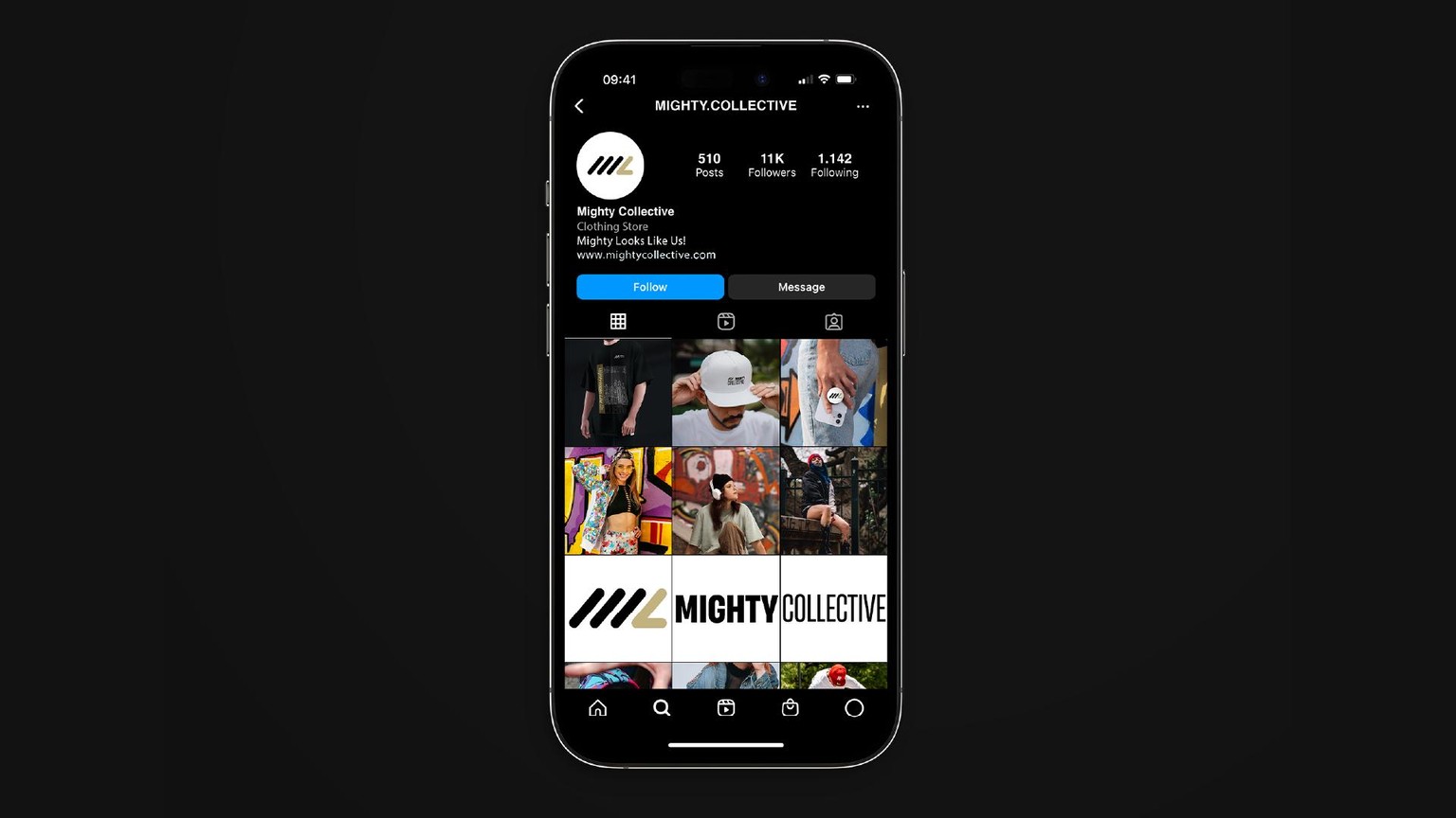 MIGHTY COLLECTIVE BRAND DESIGN - image 9 - student project