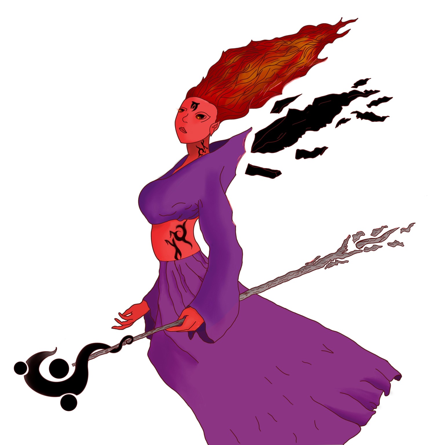 Demon Dark Mage - image 4 - student project