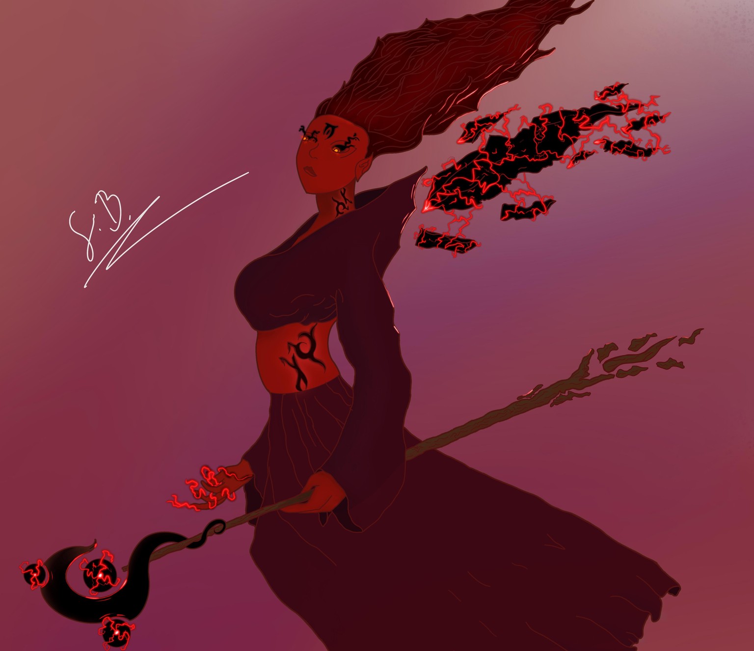 Demon Dark Mage - image 5 - student project