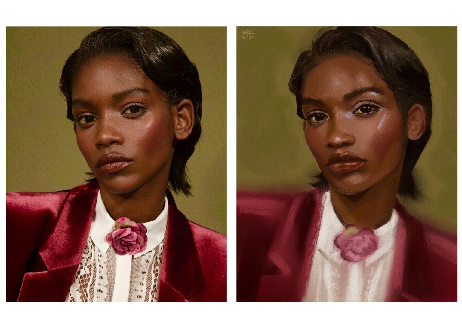 portrait study - image 2 - student project