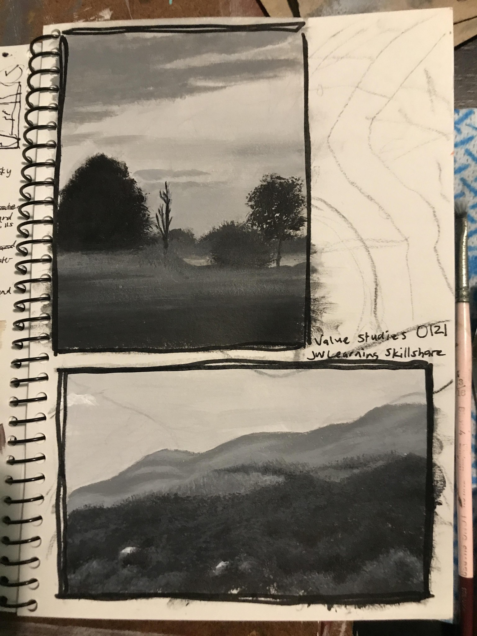 Value studies - image 4 - student project