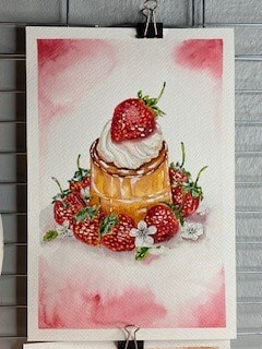 Flan y Fresas - image 1 - student project