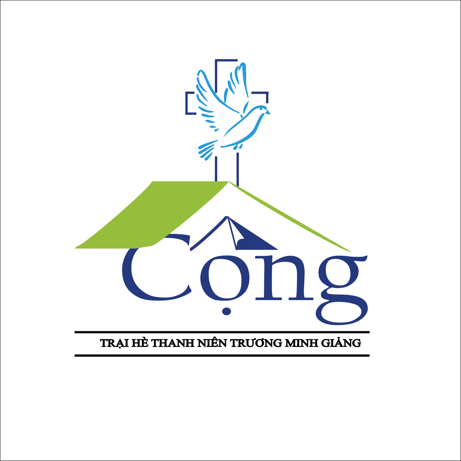 My logo idea for Evangelical camp - image 1 - student project