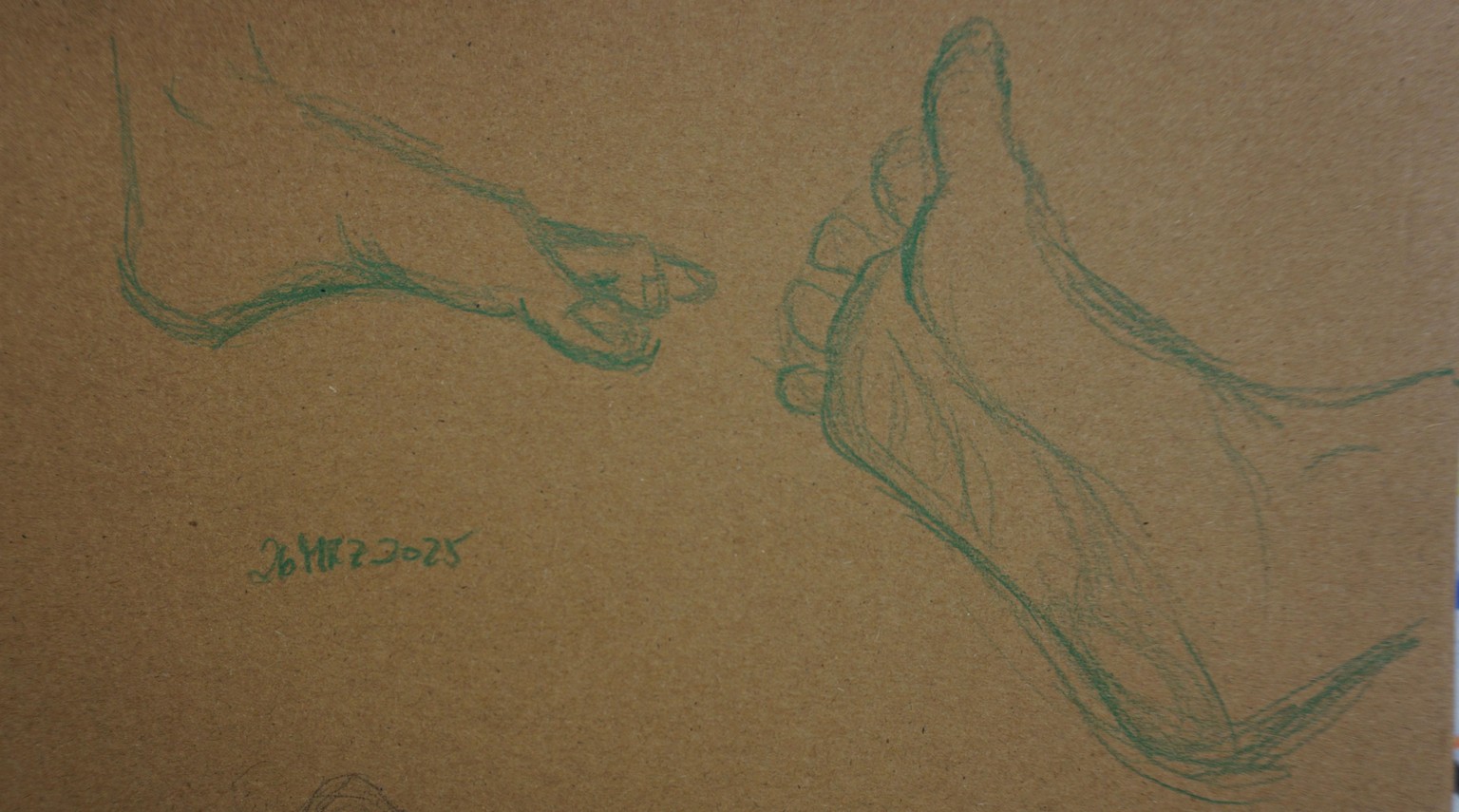 Drawing Feet - image 2 - student project