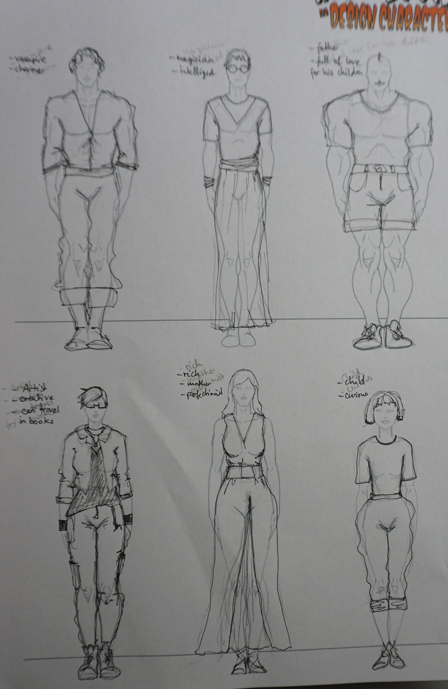 How to design a character - image 3 - student project