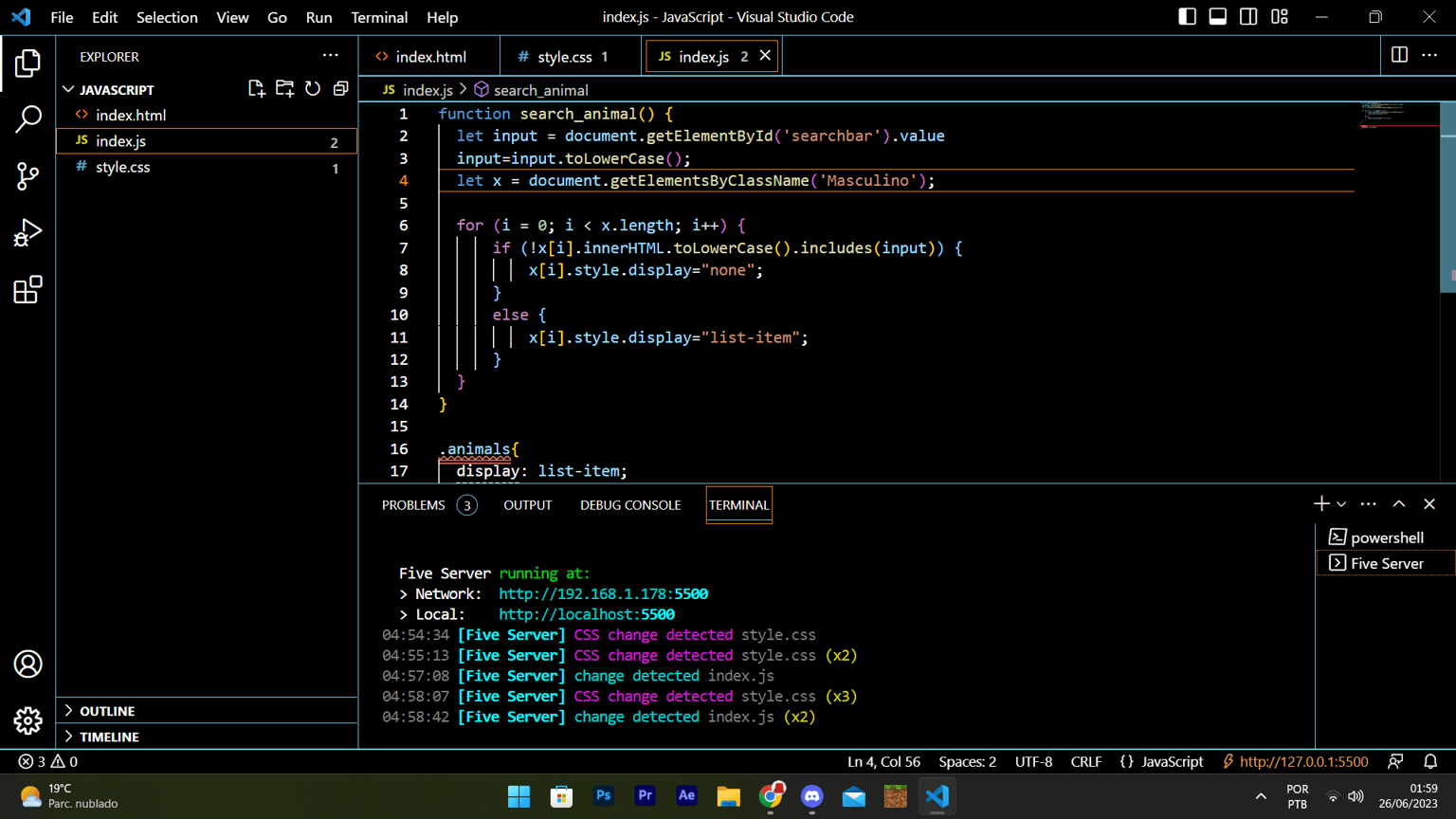 Basico em Java script - image 1 - student project