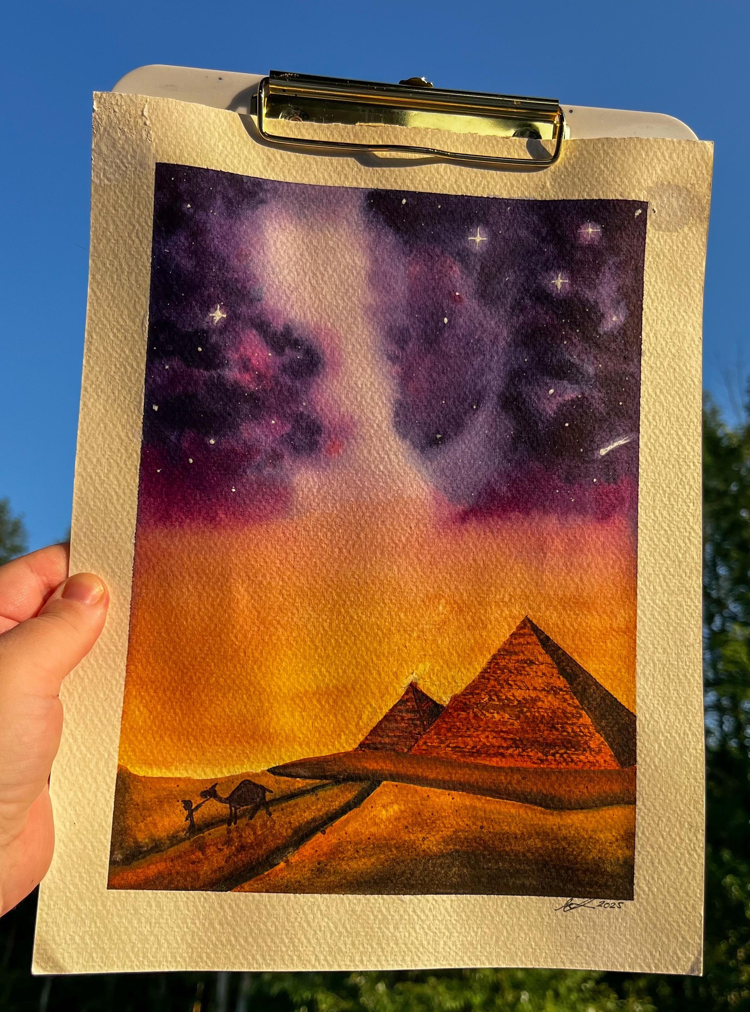Egypt with dreamy skies - image 1 - student project