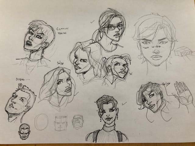 Action girl! - image 2 - student project