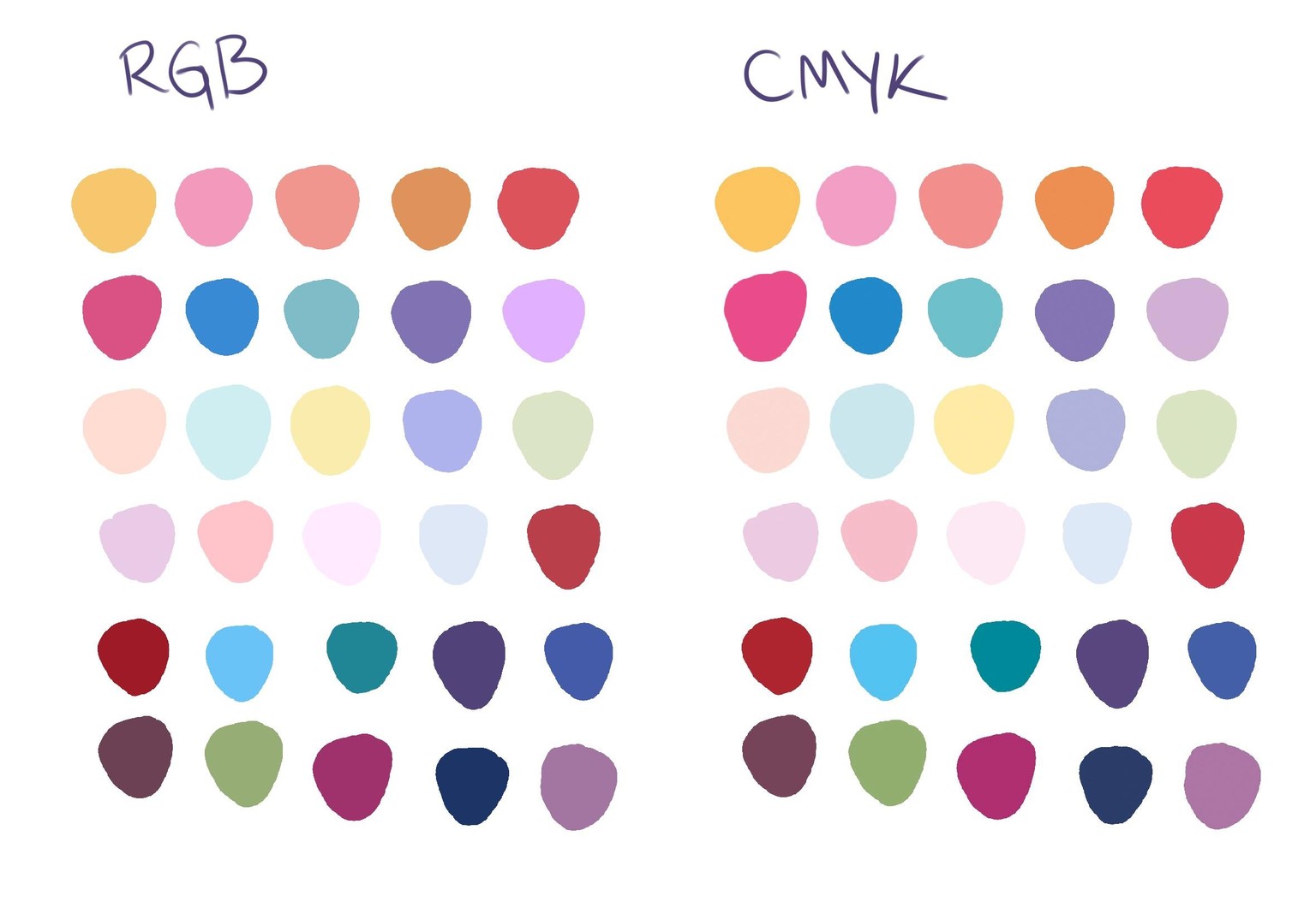 My signature color palette - image 1 - student project