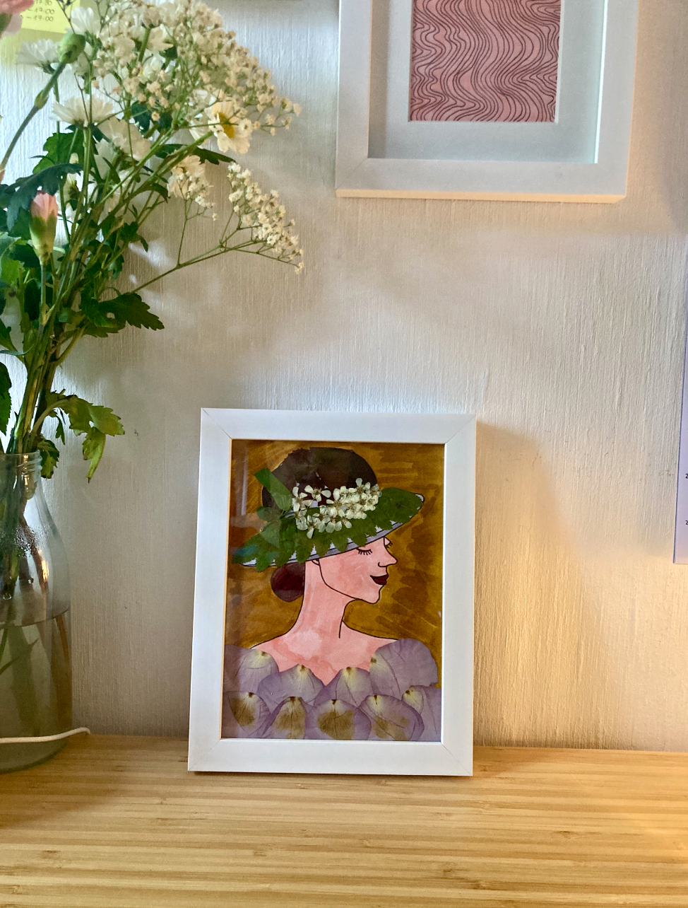 Pressed Flower Art - image 4 - student project