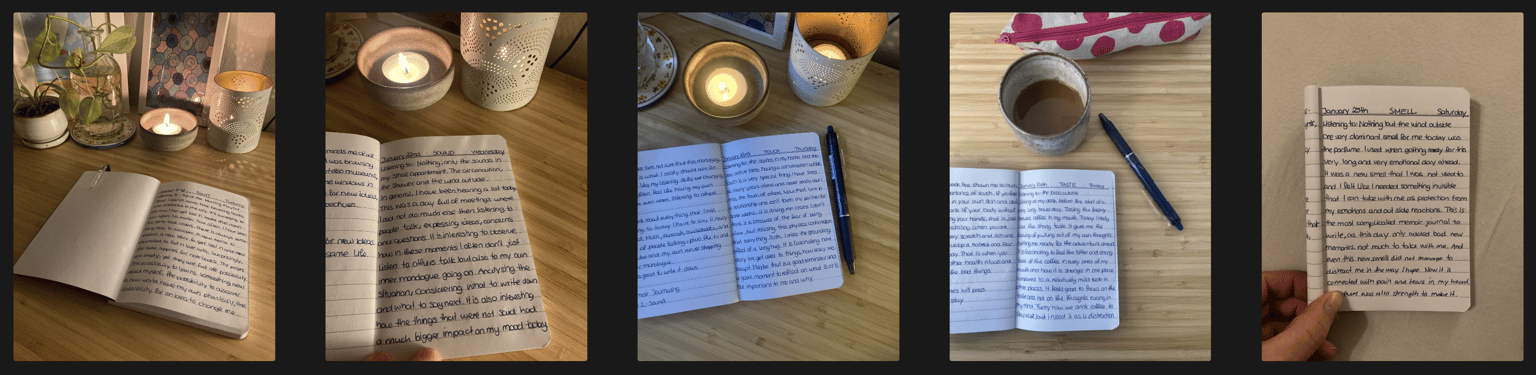 5 Days of Memoir Journaling - image 1 - student project