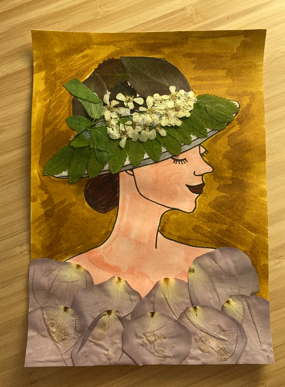 Pressed Flower Art - image 3 - student project