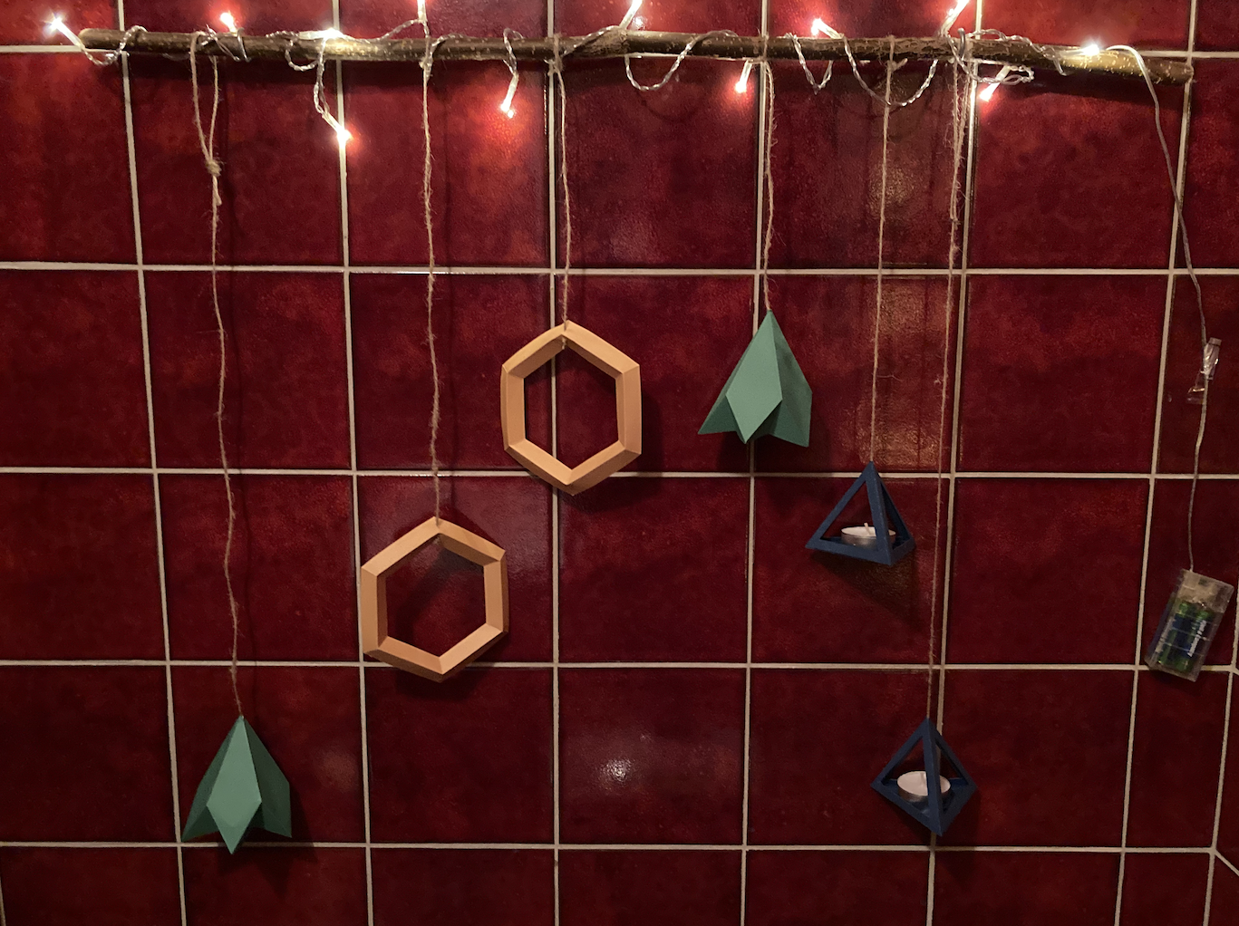 Geometric Paper Craft Forms - image 2 - student project