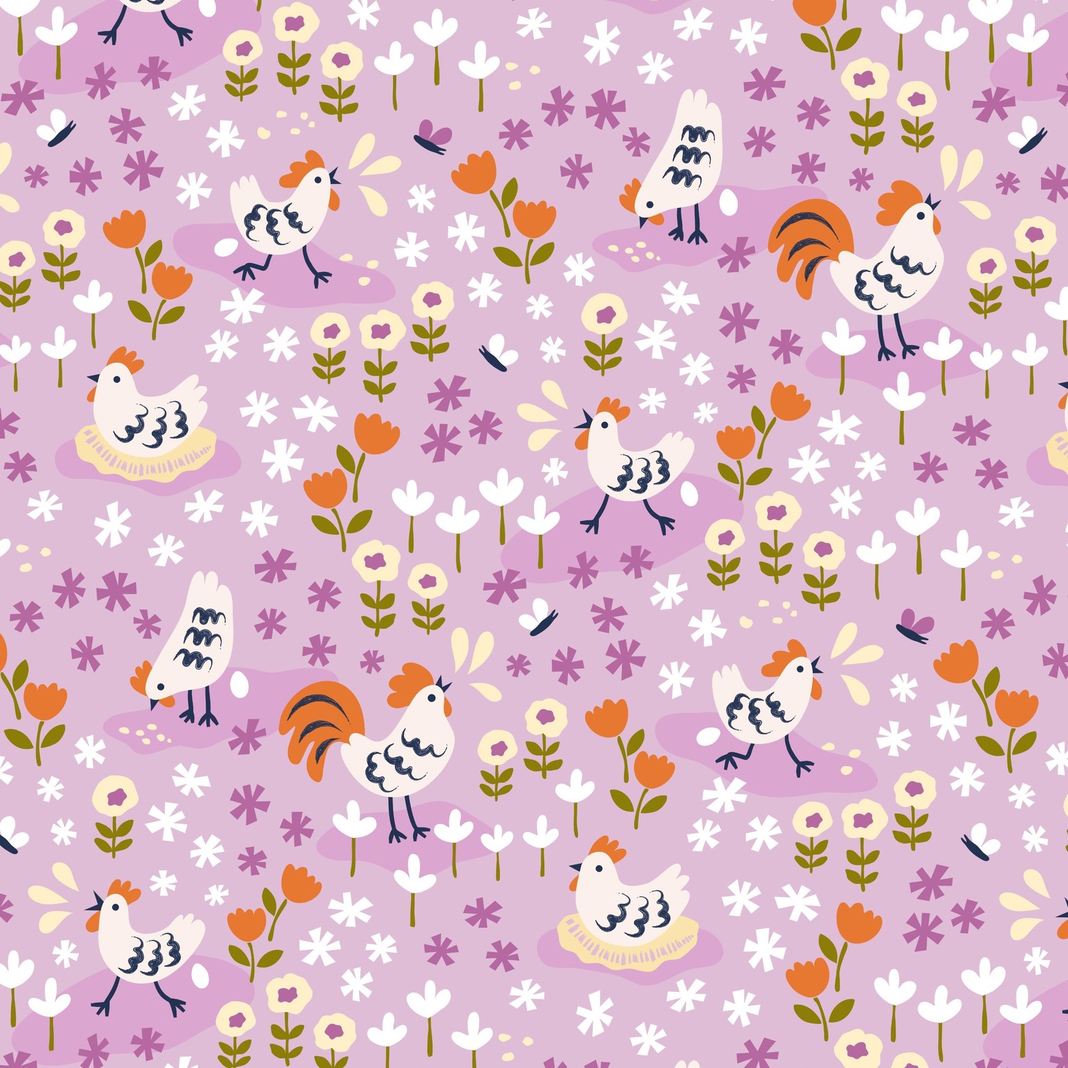 Exploring a variety of themes in pattern design - image 1 - student project