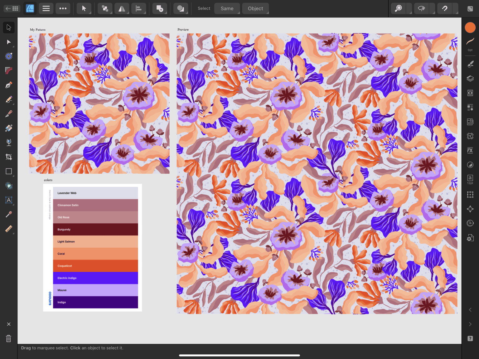 Electric Meadow - My Botanical Vector Assets - image 3 - student project