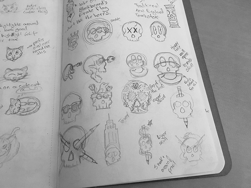 My Skull Illustration - image 1 - student project