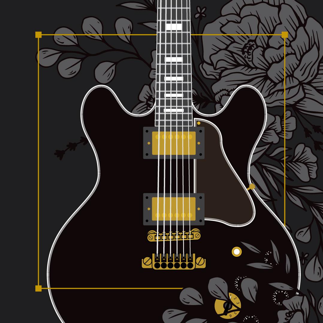 B.B. King Lucille - image 1 - student project